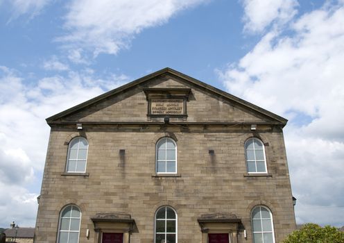 West Lane Baptist Church was built in 1752 and is still a working church in Haworth