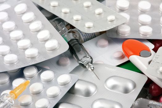 Packs of pills