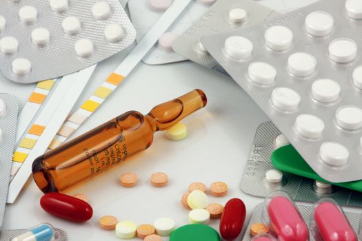 Packs of pills
