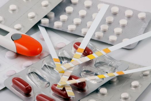 Packs of pills