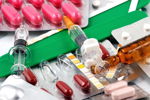 Packs of pills