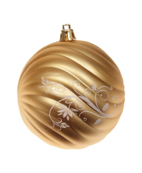 Christmas Decoration, photo on the white background