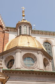 Wawel Cathedral, also known as the Cathedral Basilica of Sts. Stanisław and Vaclav, is a church located on Wawel Hill in Kraków