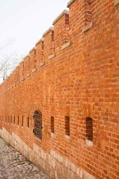 The Gothic Wawel Castle in Cracow in Poland was built at the behest of Casimir III the Great