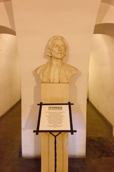 The tomb of Piotr Skarga in church of Saints Peter and Paul in Kraków