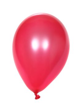 Inflatable balloon, photo on the white background 