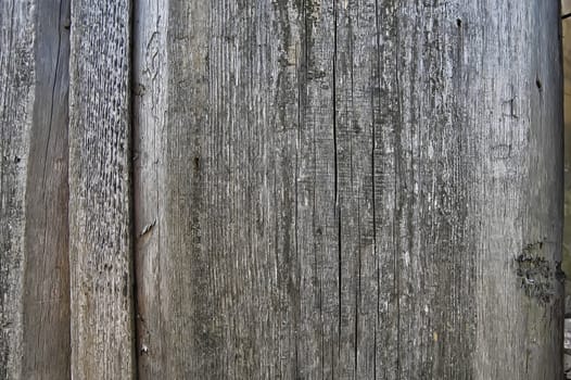 The texture of the old gray boards