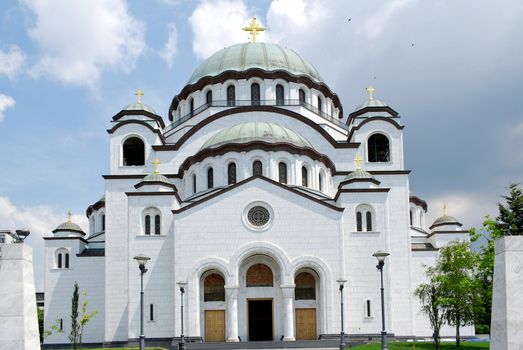 Sveti Sava orthodox church Belgrade Serbia