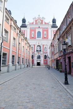 Poznań Collegiate Church, one of the most impressive Baroque  sacral edifices in Poland, was built in the years 1651-1701