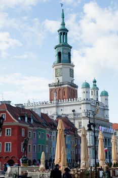 The central square of the city established in 1253 is the third biggest in Poland