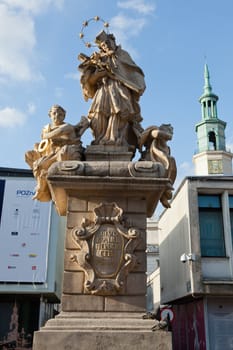 The central square of the city established in 1253 is the third biggest in Poland