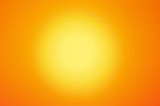 Yellow and orange sun background