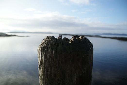 Norwegian coastal landscape