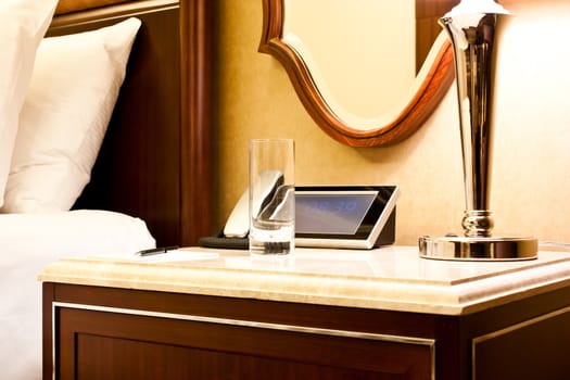 New York, interior of a luxury Hotel