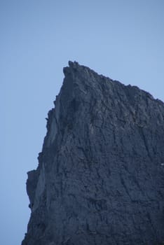 Hornelen is Northern Europe's highest sea cliff, which is 860 metet sea