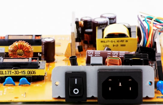 Image of computer hardware & components