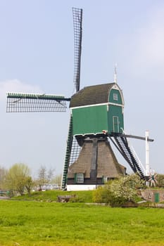 windmill near Vlist, Netherlands