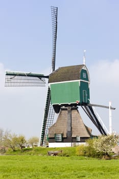 windmill near Vlist, Netherlands
