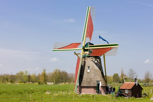 windmill, Ooievaarsdorp, Netherlands