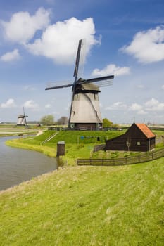 windmills near Alkmaar, Netherlands