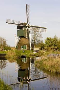 windmill, Tienhoven, Netherlands