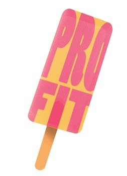Profit is always sweet and yummy as icream bar.
