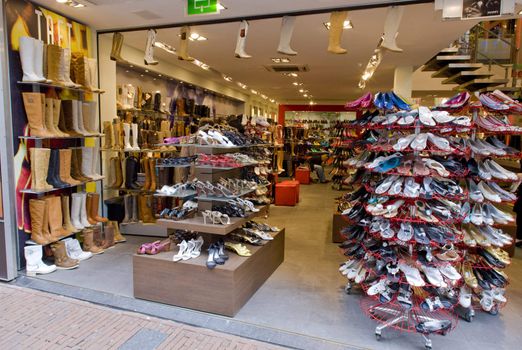 footwear shop, Amsterdam, Netherlands