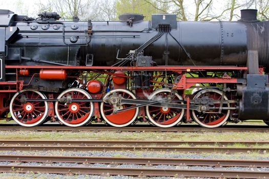 steam locomotive, Veendam - Stadskanaal, Netherlands