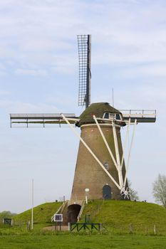 windmill near Bronkhorst, Gelderland, Netherlands