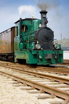 steam tram, RTM, Ouddorp, Netherlands