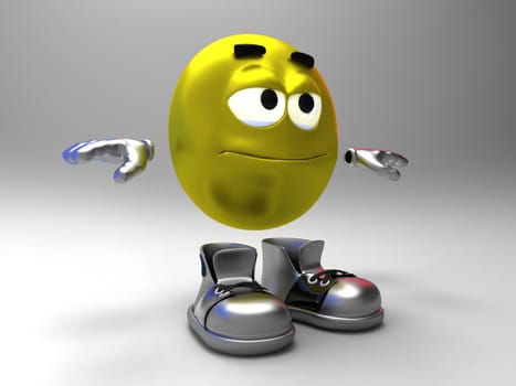 the yellow metal smiley