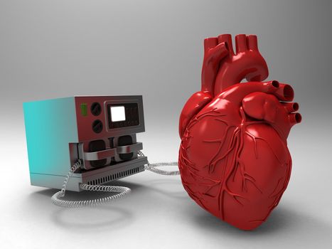 the heart and the defibrillator