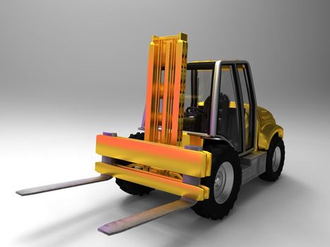the forklift