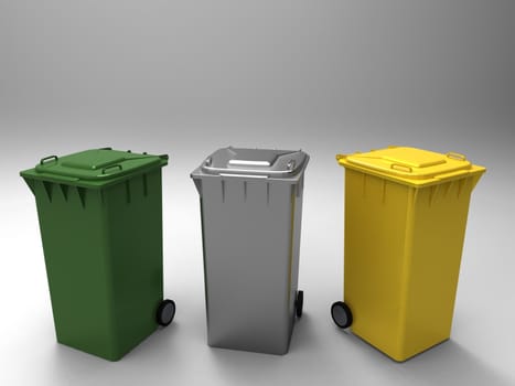 color  bins