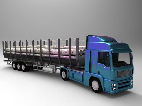 the truck and stems