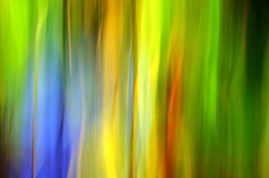 Abstract image with color and light in vertical lines