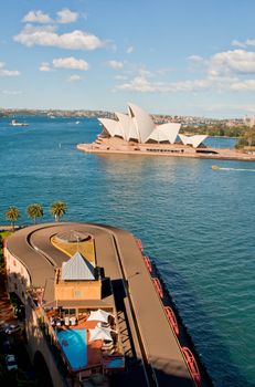 SYDNEY, AUSTRALIA ? AUGUST 17: View of the Opera House most famous theatre of the city, August 17, 2010 in Sydney