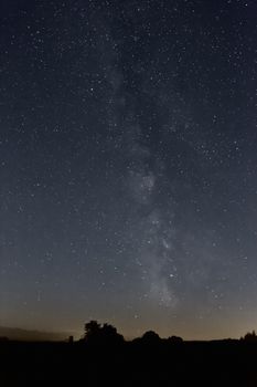 An image of the milky way stars