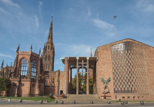 St Michael Cathedral church, Coventry, England, UK