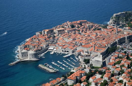 Dubrovnik, Croatia. Most popular travel destination in Adriatic sea