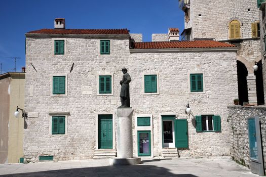 Ancient building in Sibenik, Croatia