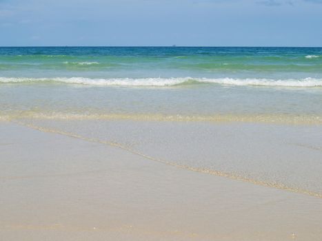 Beautiful sea beach as background