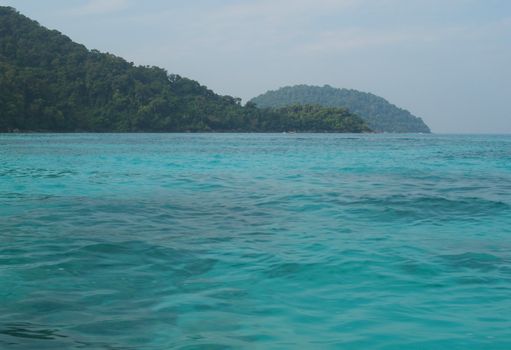 Blue sea, Koh Surin national park, Thailand