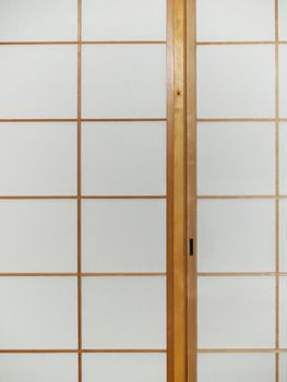 Japanese sliding paper door tradition