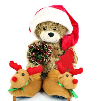 teddy bear Santa Claus