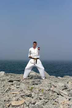 karate on the shores of the misty sea