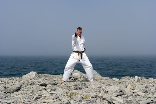 karate on the shores of the misty sea