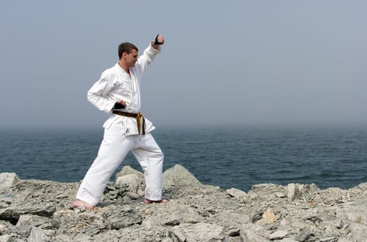 karate on the shores of the misty sea