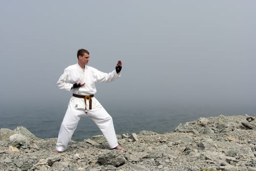 karate on the shores of the misty sea