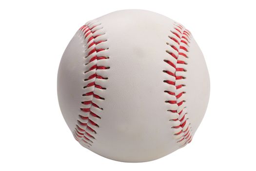 isolated baseball on white background